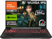 Asus TUF Gaming A16 16' 144Hz Ryzen 7 7445HS DDR5 16GB SSD1000 RTX4050 W11
