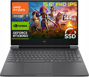 HP Victus Gaming Ryzen 7 7445HS 15,6' 144Hz DDR5 16GB SSD 2000GB RTX3050 W11