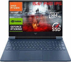 HP Victus Gaming Ryzen 7 7445HS 15,6' 144H DDR5 32GB SSD 2000GB RTX3050 W11