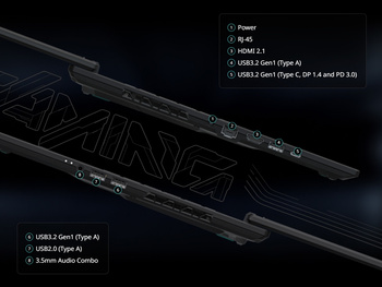 Gigabyte A16 Ryzen 7 260 16' WUXGA 165Hz DDR5 16GB SSD512 RTX 5060 W11