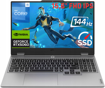 Lenovo Gaming LOQ 15,6' 144Hz i5-13450HX DDR5 32GB SSD 1000G RTX 5060 Win11