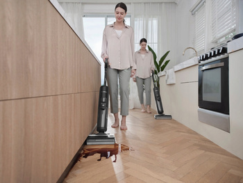 Odkurzacz sprzątająco-mopujący 2w1 Tineco Floor One S6 FlashDry granatowy