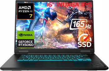 Gigabyte A16 Ryzen 7 260 16' WUXGA 165Hz DDR5 32GB SSD512 RTX 5060 W11