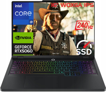 Lenovo Legion 5 Pro 16" WQXGA 240H i9-14900HX DDR5 32GB SSD 3TB RTX5060 W11