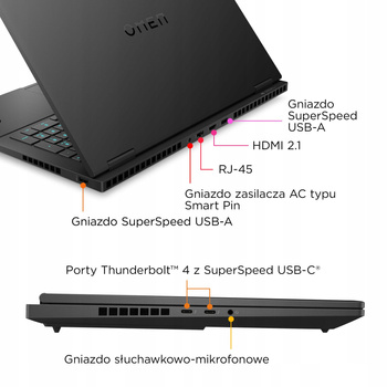 Gaming HP OMEN Intel i7-14700HX 16' 165Hz DDR5 16GB SSD 1500GB RTX 4070 W11