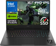 Gaming HP OMEN Intel i7-14700HX 16' 165Hz DDR5 32GB SSD 512GB RTX 4070 W11