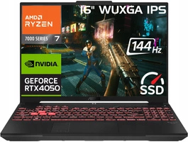 Asus TUF Gaming A16 16' 144Hz Ryzen 7 7445HS DDR5 32GB SSD512 RTX4050 W11