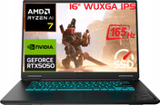 Gigabyte A16 Ryzen 7 260 16' WUXGA 165Hz DDR5 32GB SSD1000 RTX 5050 W11