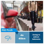 Hulajnoga elektryczna RILEY RS2 Plus 45km 350W 10" Czarny