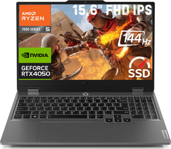 Lenovo Gaming LOQ 15,6' 144Hz R5 7235HS DDR5 32GB SSD1000 RTX 4050 Win11