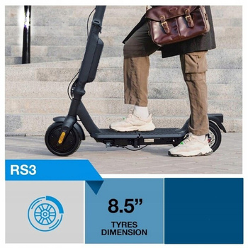 Hulajnoga elektryczna RILEY RS3 25km 350W 8,5" Czarny