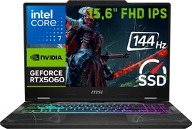 MSI Cyborg 15,6' 144Hz Core 7 240H DDR5 16GB SSD 1000GB RTX 5060 W11