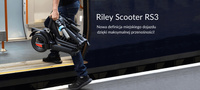 Hulajnoga elektryczna RILEY RS3 25km 350W 8,5" Czarny