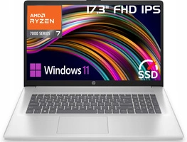 HP 17 AMD Ryzen 7 7730U DDR4 16GB SSD 2000GB Win11