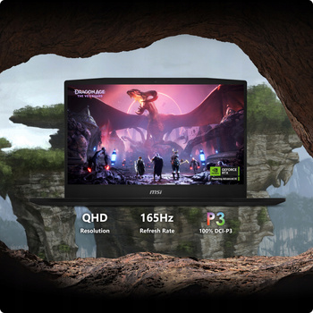 MSI Katana 15,6' 165Hz QHD i7-14650HX DDR5 32GB SSD 2000GB RTX 5060 W11