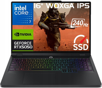 Lenovo Legion 5 Pro 16" WQXGA 240H i7-14650HX DDR5 16GB SSD 1500GB RTX5050 W11