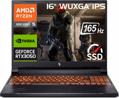 Acer Nitro V16 R5 8645HS 16' 165Hz WUXGA DDR5 32GB SSD 1000GB RTX 3050 W11