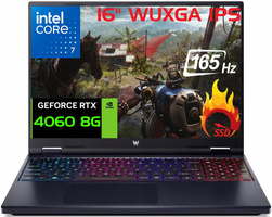 Acer Predator i7-14650HX 16' WUXGA 165Hz DDR5 16GB SSD 1000GB RTX4060 W11