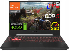 Asus TUF Gaming A15 15,6' 144Hz Ryzen 7 7735HS DDR5 16GB SSD512 RTX4050 W11