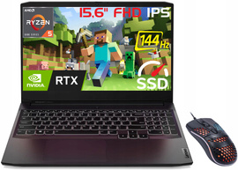 Laptop Gaming Lenovo 15' 144Hz 16GB SSD 1TB RTX2050 W11