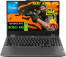 Lenovo Gaming LOQ 15,6' 144Hz i5-12450HX DDR5 16GB SSD1000 RTX 3050 Win11