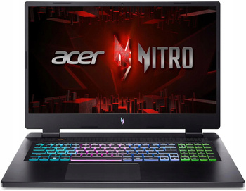 Acer Nitro 17 R7 8845HS 17,3' 165Hz WQHD DDR5 16GB SSD 1000GB RTX 4070 W11