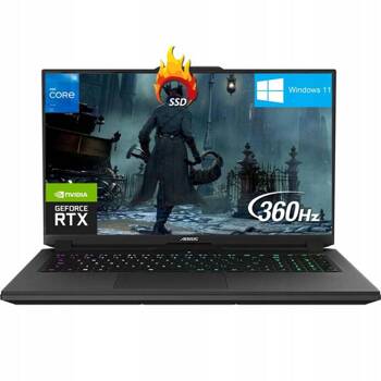 Gamingowy Gigabyte Aorus i5-12500H 17' 360Hz DDR4 16G SSD 1500G RTX4060 W11