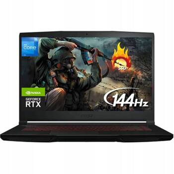 MSI GF63 i5-12450H 15' 144Hz 32GB 1000GB RTX 4050