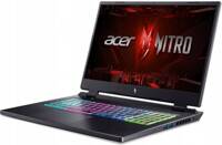 Acer Nitro 17 R7 8845HS 17,3' 165Hz WQHD DDR5 16GB SSD 2000GB RTX 4070 W11