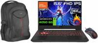 Asus GAMING A15 15' 144H Ryzen 7 7735HS DDR5 32GB SSD512 RTX4050 W11+GRATIS