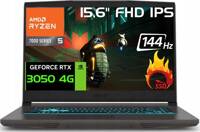 MSI Gaming Thin A15 R5 7535HS 15,6' 144Hz DDR5 32GB SSD 512GB RTX 3050 W11